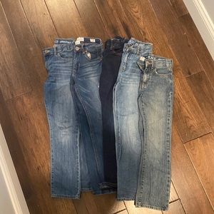 Boys jeans, gap, childrens place, paper denim
